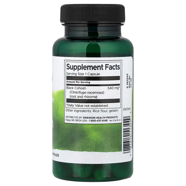 Full Spectrum Black Cohosh, 540mg - 60 caps