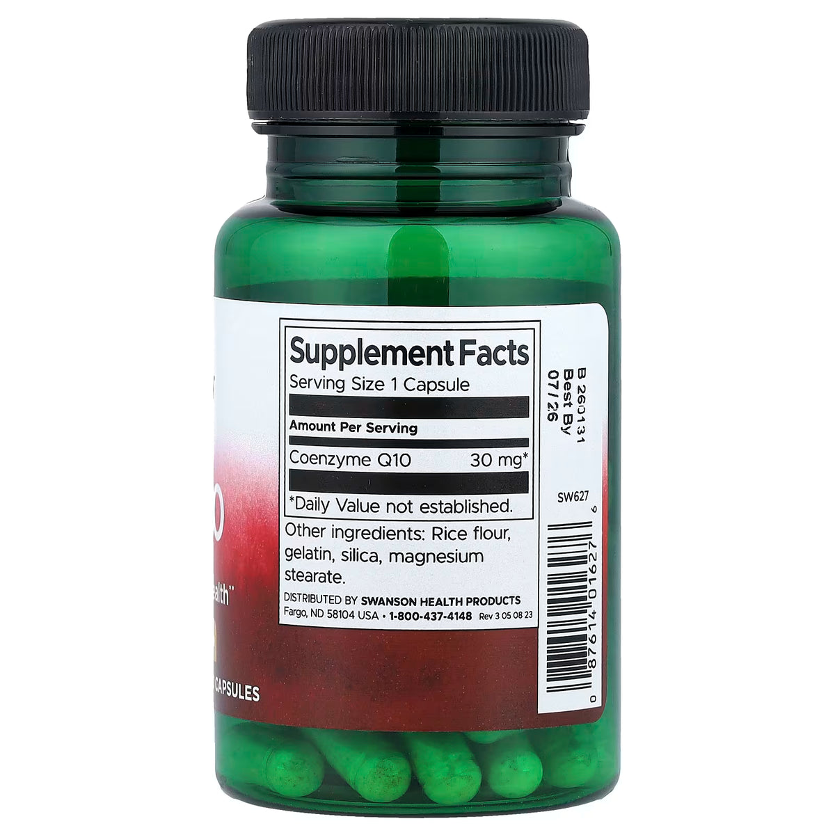 CoQ10, 30mg - 60 caps