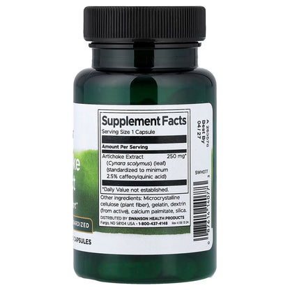 Artichoke Extract, 250mg - 60 caps