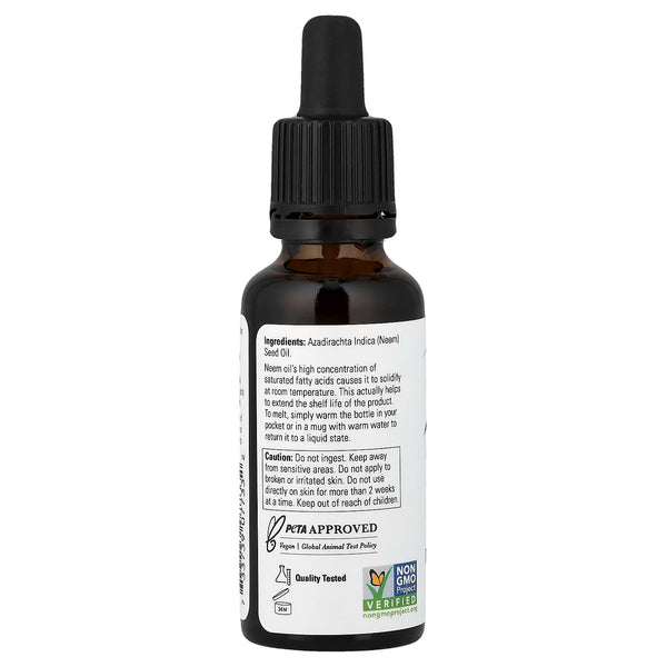 Neem Oil, 100% Pure - 30 ml.