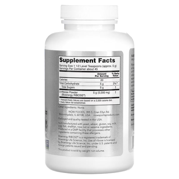 D-Ribose, Powder — 227g
