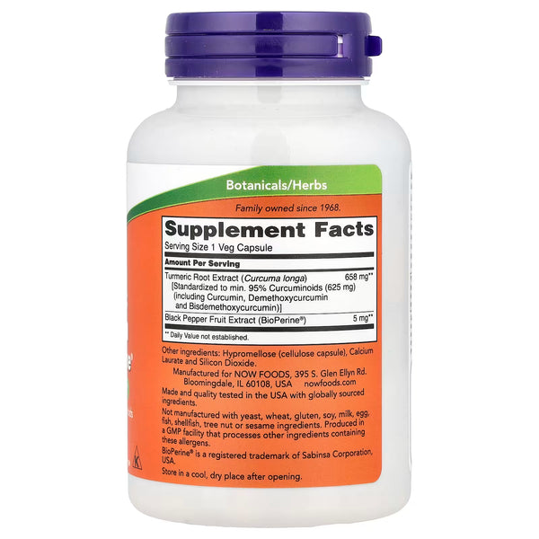 Turmeric Curcumin with BioPerine - 90 vcaps