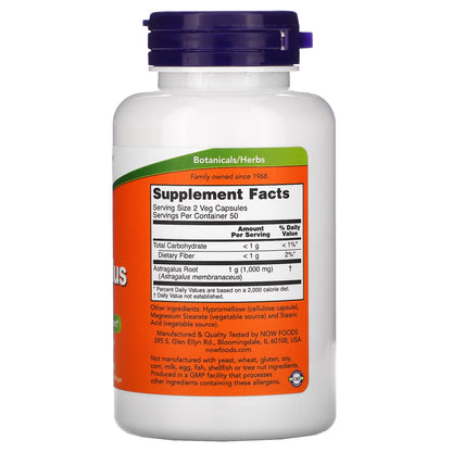 Astragalus, 500mg — 100 cápsulas