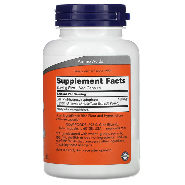 5-HTP, 100mg - 120 vcaps