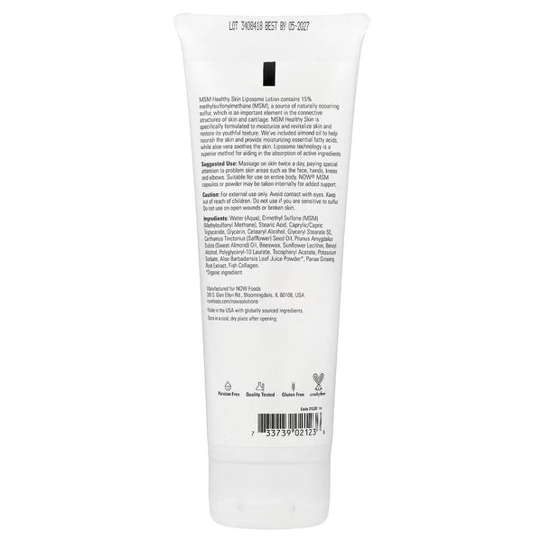 MSM Healthy Skin Liposome Lotion — 237 ml