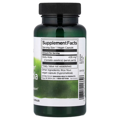 Full Spectrum Gotu Kola, 435mg - 60 caps
