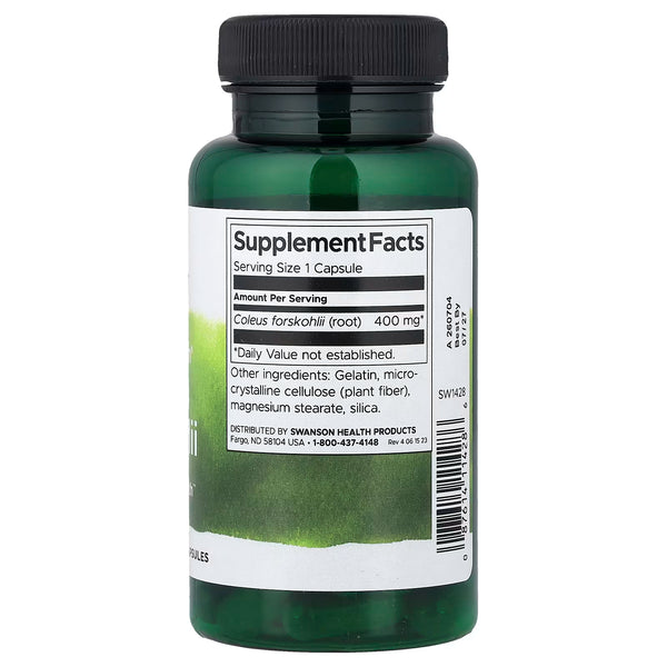 Full Spectrum Coleus Forskohlii, 400mg - 60 caps