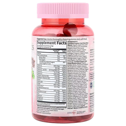 Mykind Women's Multi Gummies, Berry - 120 vegan gummy drops