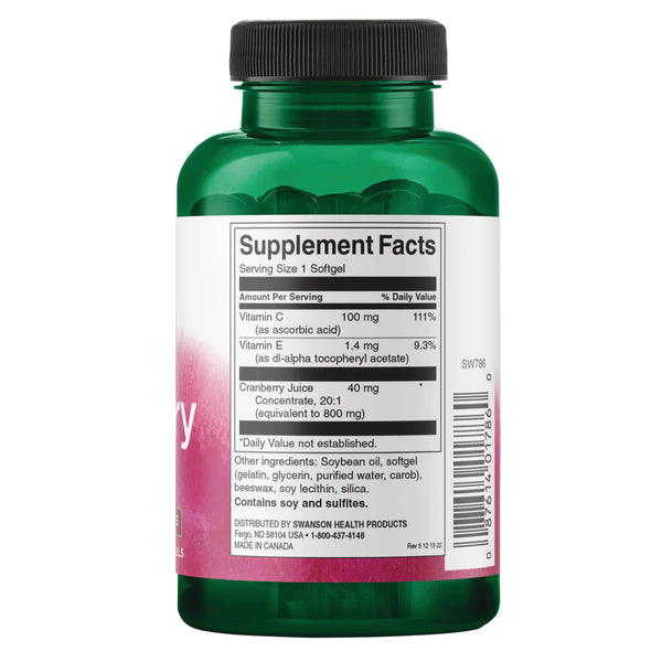 Cranberry - 180 softgels