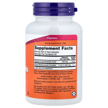 Citrus Bioflavonoids, 700mg - 100 caps