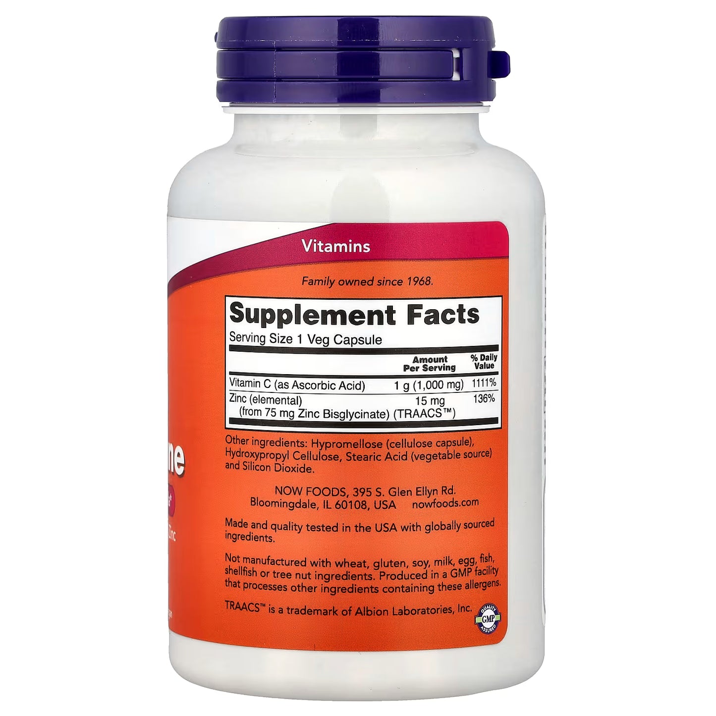 C-1000 Zinc Immune - 90 vcaps
