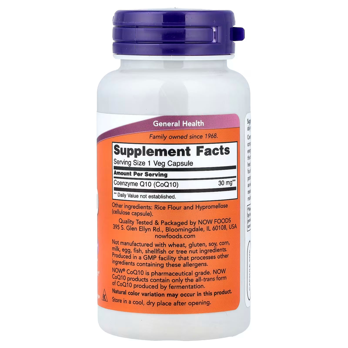 CoQ10, 30mg - 240 vcaps