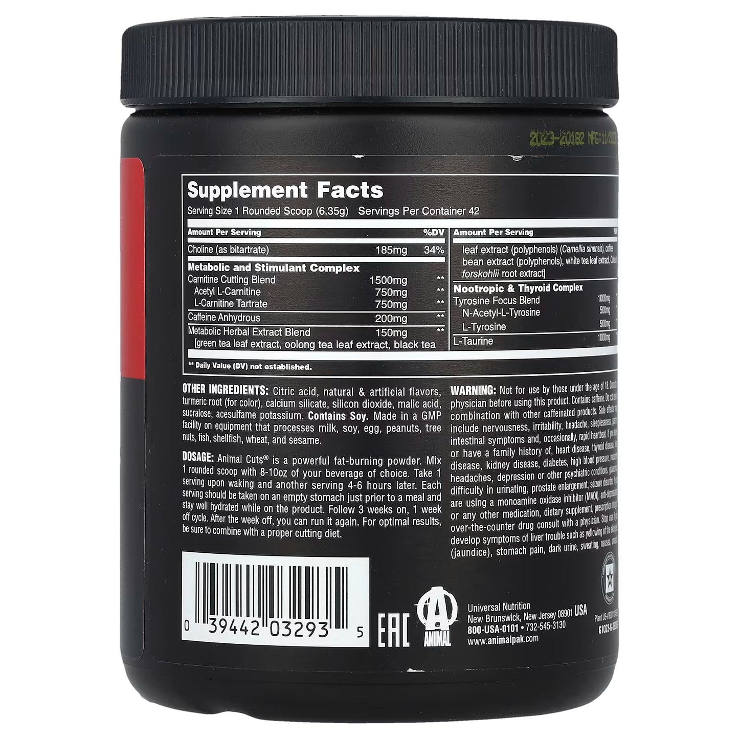 Animal Cuts, Rainbow Candy - 280g