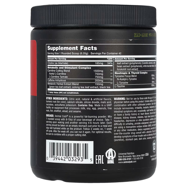 Animal Cuts, Rainbow Candy - 280g