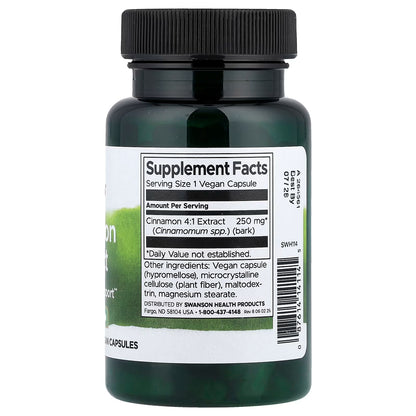 Cinnamon Extract, 250mg - 90 caps
