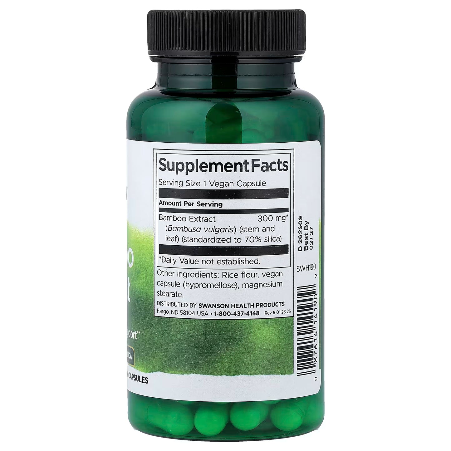 Bamboo Extract - 60 vcaps