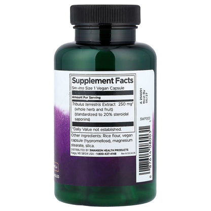 Mega Tribulus Extract, 250mg - 120 caps
