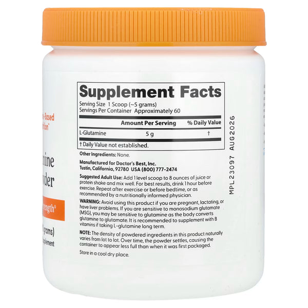 L-Glutamine Powder - 300g
