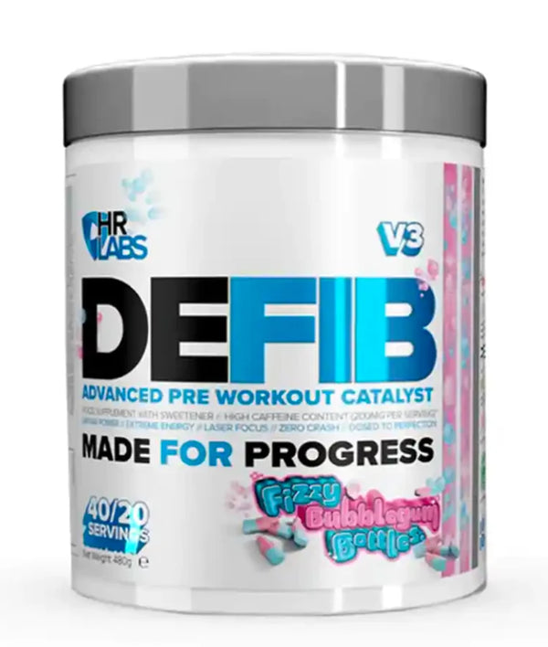 Defib Pre Workout HR Labs