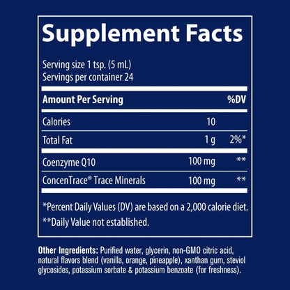 Liquid CoQ10, 100mg - 118 ml.