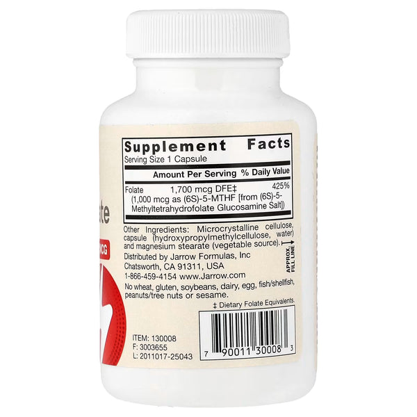 Methyl Folate, 1000mcg - 100 vcaps
