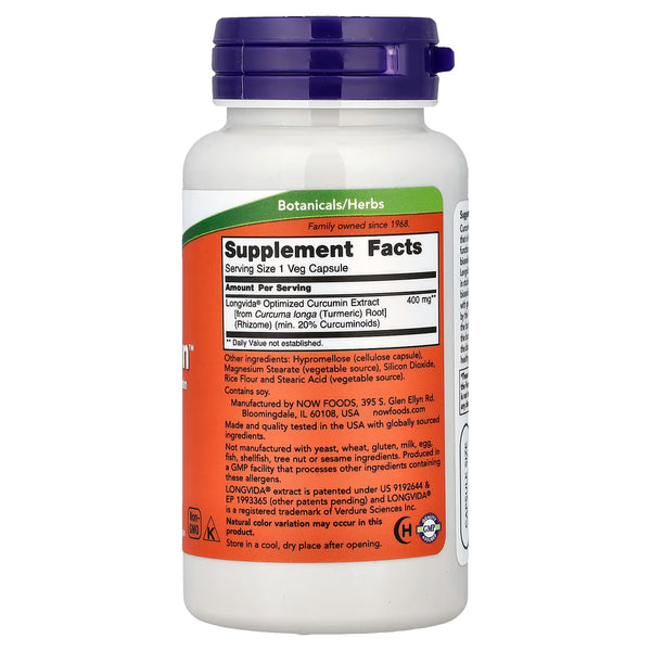 CurcuBrain, 400mg - 50 vcaps