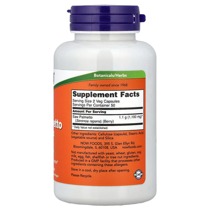 Saw Palmetto Berries, 550mg