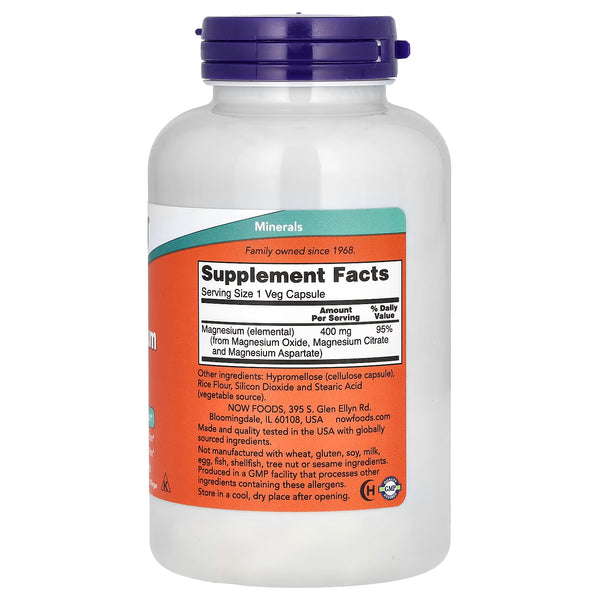 Magnesium, 400mg - 180 vcaps