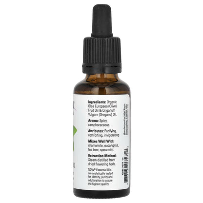 Huile essentielle, huile d'origan - 30 ml.