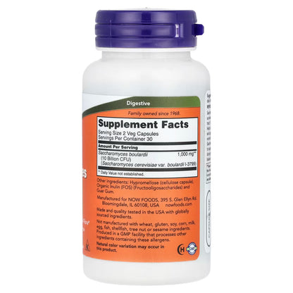 Saccharomyces Boulardii - 120 vcaps
