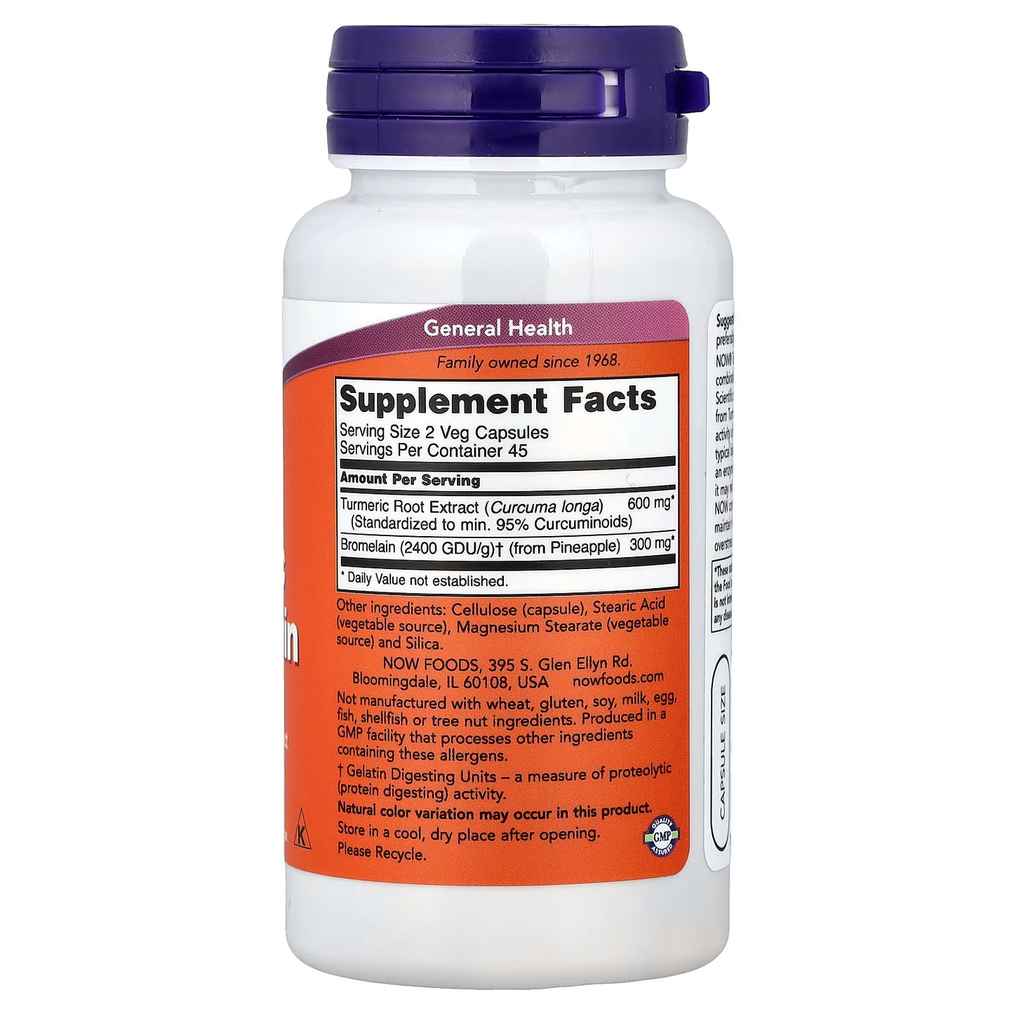 Turmeric & Bromelain - 90 vcaps