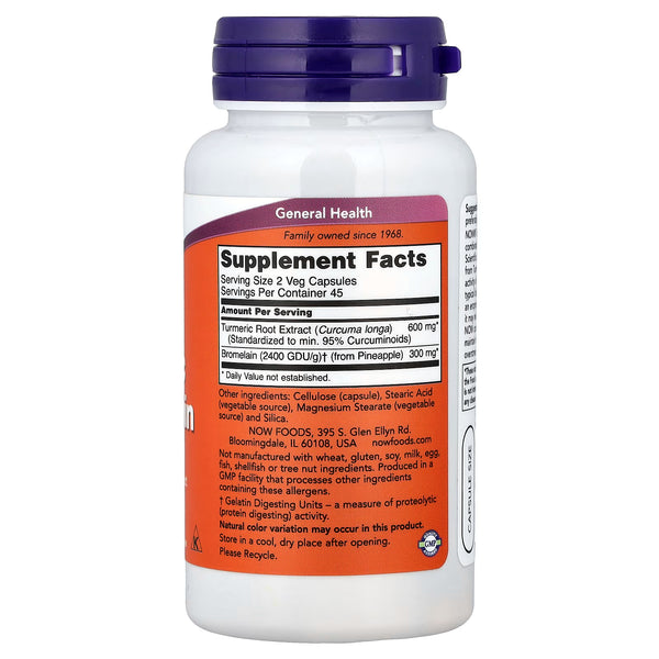 Turmeric & Bromelain - 90 vcaps