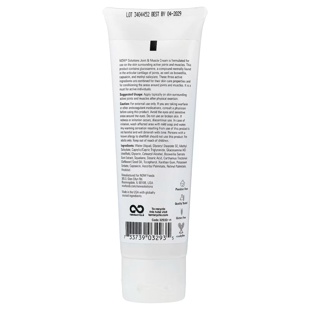 Joint & Muscle Cream — 118 ml
