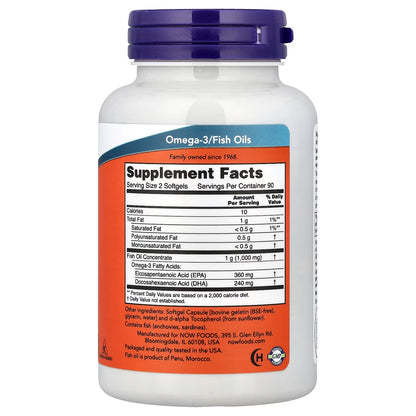 Omega-3 Mini Gels - 180 softgels