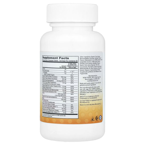 Kid Vits, Juicy Orange - 120 chewables
