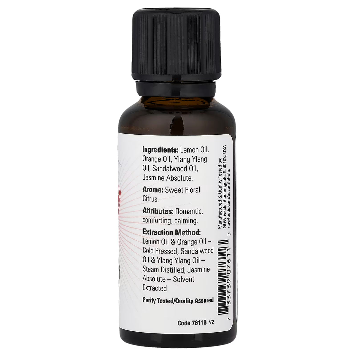 Huile essentielle, mélange d'huiles Naturally Loveable - 30 ml.
