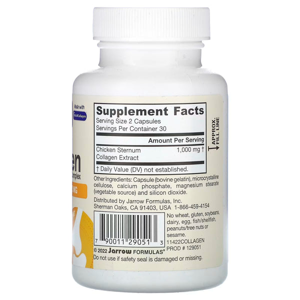 Type II Collagen Complex, 1000mg - 60 caps