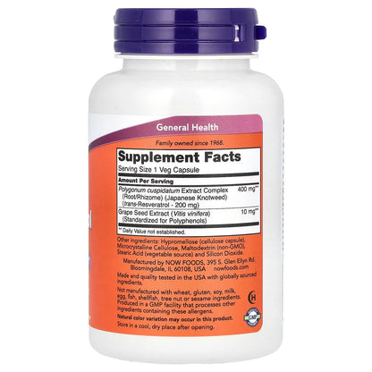 Resveratrol, 200mg - 120 vcaps
