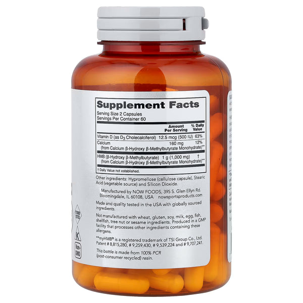 HMB, 500mg - 120 vcaps