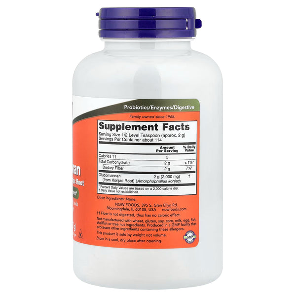 Glucomannan from Konjac Root, Pure Powder — 227g