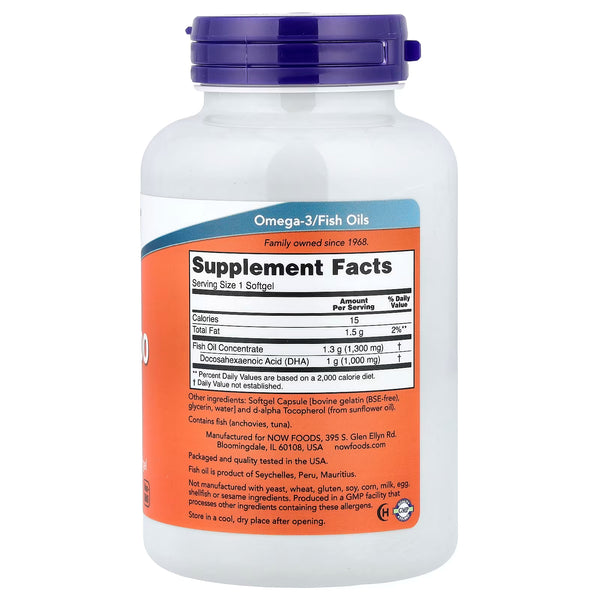 DHA-1000 Brain Support - 90 softgels