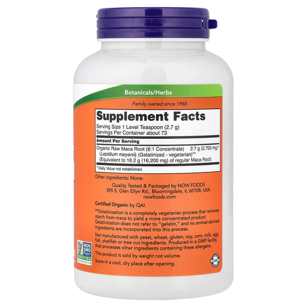 Maca 6:1 Concentrate, Pure Powder - 198g