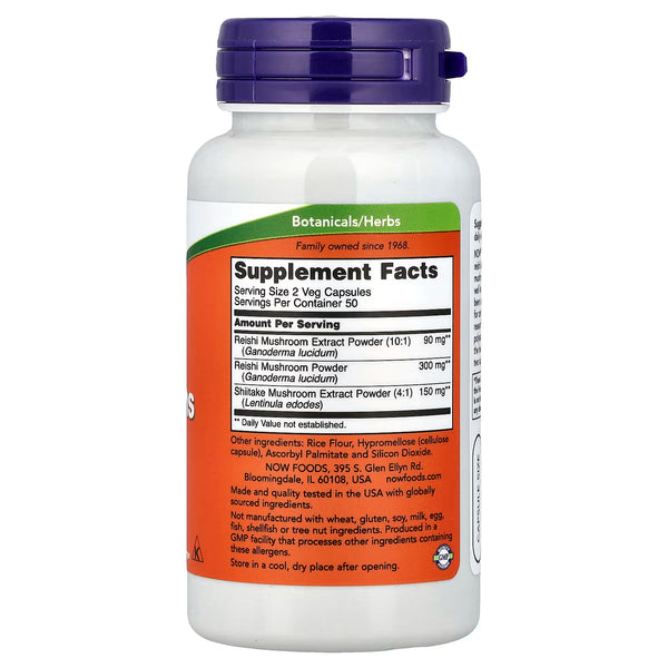 Rei-Shi Mushrooms, 270mg - 100 vcaps