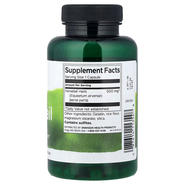 Horsetail, 500mg - 90 caps