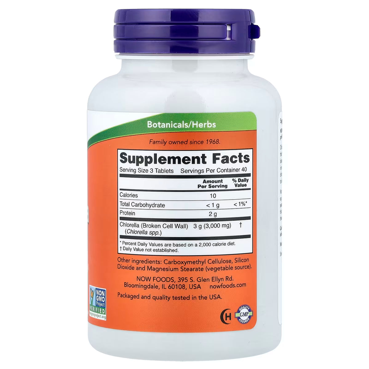 Chlorella, 1000mg - 120 tabs