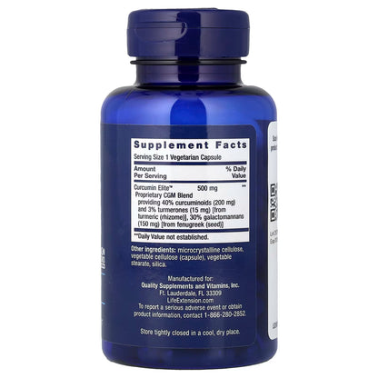 Curcumin Elite Turmeric Extract - 30 vcaps