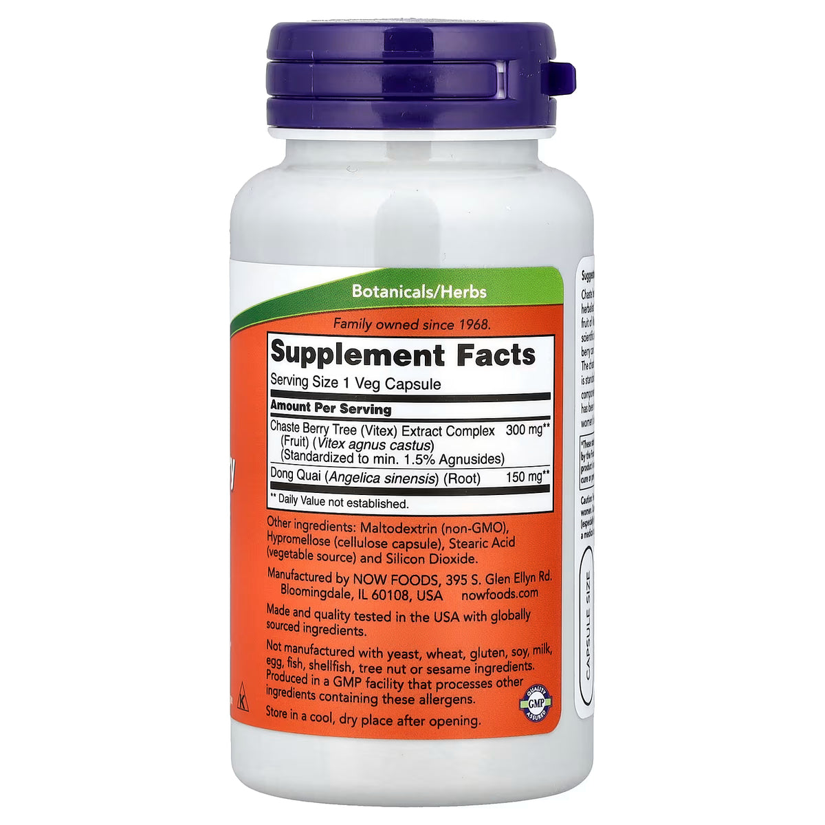Chaste Berry Vitex Extract, 300mg - 90 vcaps