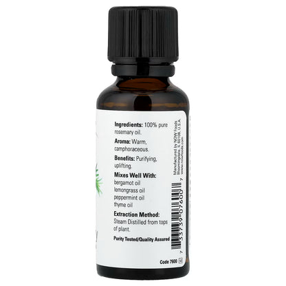 Huile essentielle, huile de romarin - 30 ml.