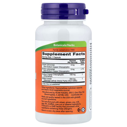 Chlorophyll, 100mg - 90 vcaps