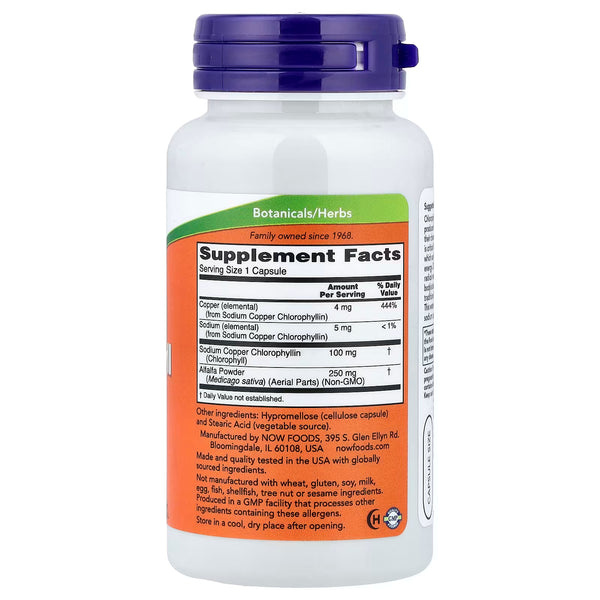 Chlorophyll, 100mg - 90 vcaps